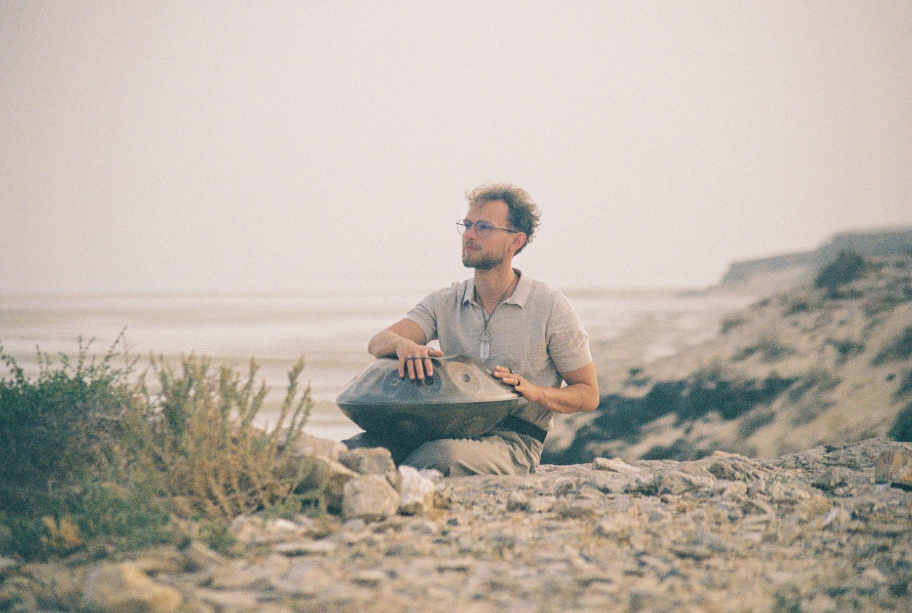 Koné, co-founder of Handpan Brussels